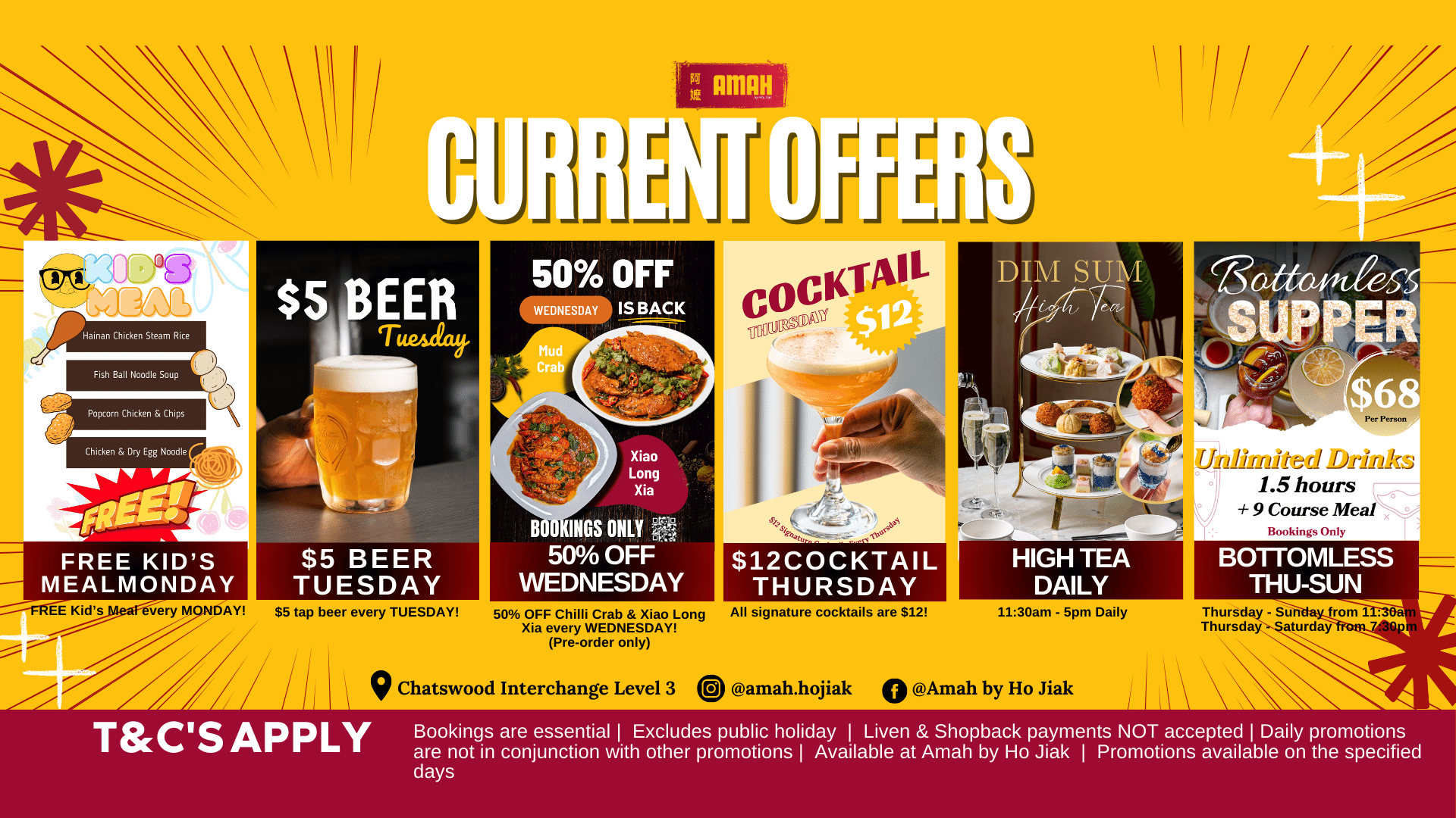 Current Offers at Amah by Ho Jiak View More